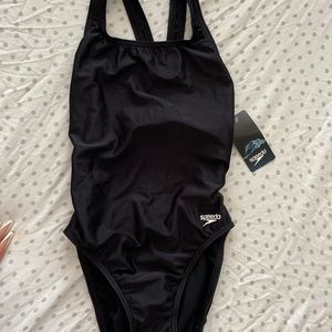 Women's Solid Super Pro Speedo Black